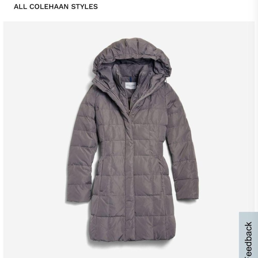 NWT Cole Haan XL Puffer Coat